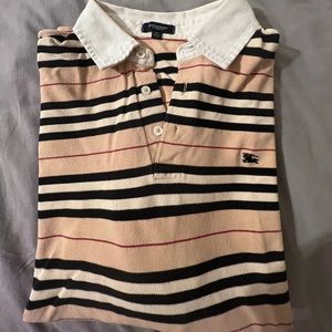 Authentic Men’s Burberry long sleeve polo